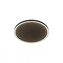 acoustical element SILENTIUM (SMOOTH) FOR BIRO40 / 3.5CM / 75CM round, black