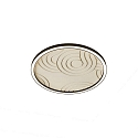 acoustical element SILENTIUM (STRUCTURE) FOR BIRO40 / 5CM / 100CM round, creme