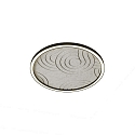 acoustical element SILENTIUM (STRUCTURE) FOR DEVON / 3.5CM / 80CM round, beige