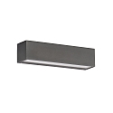 Luminaria de pared para exteriores 25CM Arriba-Abajo, lang IP65, antracita