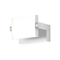 CMD Creative Metalldesign Luminaria de pared para exteriores CCT Switch, inclinable IP54, blanco