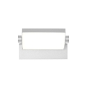 CMD Creative Metalldesign Luminaria de pared para exteriores CCT Switch, inclinable IP54, blanco