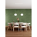 Casablanca pendant luminaire ACAI 26 2 flames E27 IP20, mat, opal white dimmable