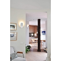 Casablanca Luminaria de pared ASHIYA regulable, indirecta, mate, blanco regulable