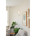 Casablanca Luminaria de pared ASHIYA regulable, indirecta, mate, blanco regulable