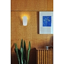 Casablanca Luminaria de pared ASHIYA regulable, indirecta, mate, blanco regulable