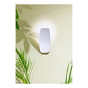 Casablanca Luminaria de pared ASHIYA regulable, indirecta, mate, blanco regulable