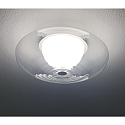Casablanca Luminaria de techo BLOO IP20, cristalino, mate, blanco opalino regulable