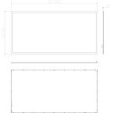 Deko-Light Panel de LED STANDARD FLEX 930/940/960 - 620x1240MM CCT Switch, corriente constante, sin fuente de alimentaci�n, regulable 51