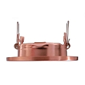Deko-Light Foco GU10 IP20, color cobre regulable