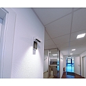 Deko-Light Luminaria de pared CETI 5 IP20, negro, transparente, blanco mate regulable
