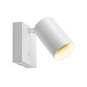 Luminaria para leer CAN TILT SQUARE BASE MIX'N MATCH 1/3 angular, con interruptor, sin pantalla, giro card�nico GU10 IP20