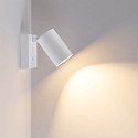 Luminaria para leer CAN TILT SQUARE BASE MIX'N MATCH 1/3 angular, con interruptor, sin pantalla, giro card�nico GU10 IP20