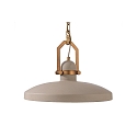 Deko-Light Luminaria colgante CYGNI E27 IP20, dorado mate, gris