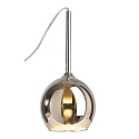 Concrete pendant luminaire PAVONIS, � 14cm, 150cm, E27