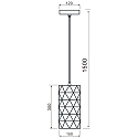 Deko-Light Luminaria colgante ASTEROPE LINEAR E27 IP20, blanco mate regulable
