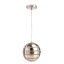 Deko-Light Pendant luminaire ANKAA 280, � 28cm, E27, brushed stainless steel