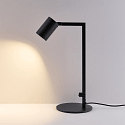 Deko-Light Luminaria de mesa CAN TILT BASE MIX'N MATCH 1/3 con interruptor, sin pantalla, con enchufe GU10 IP20, negro 