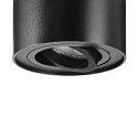 Kapego ceiling luminaire Bengala, 220-240V AC / 50-60Hz, GU10, 50W, aluminum, black
