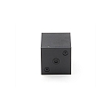 Deko-Light KapegoLED ceiling luminaire CETI, voltage constant, 220-240V AC / 50-60Hz, 9.2W, warmwei�, die-cast aluminum, black