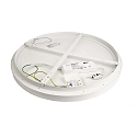 Deko-Light Luminaria de pared y techo MEROPE 60 IP20, plata