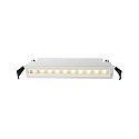Luminaria empotrable para techos CETI 10 corriente constante IP20, satinado, blanco regulable