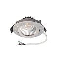 Proyector empotrado DIONE IP44 RGB+3000K giratorio, RGBW, sin fuente de alimentaci�n IP44, gris claro regulable
