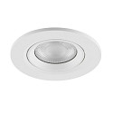 recessed spotlight SURTUR TILT 68 CCT swivelling, CCT Switch IP20/IP44, white dimmable