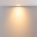 recessed spotlight SURTUR TILT 68 DTW swivelling, Dim-To-Warm IP20/IP44, white dimmable