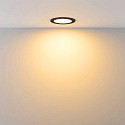 Deko-Light Luz downlight ACRUX PRO 68 r�gido, CCT Switch, UGR < 19 IP20/ IP54, brillante, negro regulable
