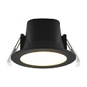Deko-Light Luz downlight ACRUX PRO 68 r�gido, CCT Switch, UGR < 19 IP20/ IP54, brillante, negro regulable