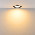 Deko-Light Luz downlight ACRUX PRO 82 r�gido, CCT Switch, UGR < 19 IP20/ IP54, brillante, negro regulable