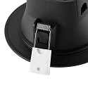 Deko-Light Luz downlight ACRUX PRO 82 r�gido, CCT Switch, UGR < 19 IP20/ IP54, brillante, negro regulable