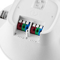 Luz downlight ACRUX PRO 120 r�gido, CCT Switch, UGR < 19, multipower IP20/ IP54, brillante, blanco regulable