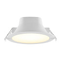 Luz downlight ACRUX PRO 145 r�gido, CCT Switch, UGR < 19, multipower IP20/ IP54, brillante, blanco regulable