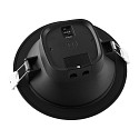 Deko-Light Luz downlight ACRUX PRO 145 r�gido, CCT Switch, UGR < 19, multipower IP20/ IP54, brillante, negro regulable
