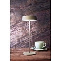 Deko-Light L�mpara de mesa a pilas MIRAM IP54, verde regulable