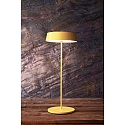 Deko-Light L�mpara de mesa a pilas MIRAM IP54, amarillo regulable