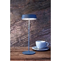 Deko-Light L�mpara de mesa a pilas MIRAM IP54, azul regulable