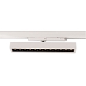 Deko-Light 3-phase spot ALNITAK rotatable, voltage constant, tiltable, with lens optics IP20, clear, transparent, white 