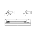 Deko-Light 3-phase luminaire LINEAR PRO FOLD rigid, switchable, multipower IP20, white 