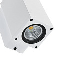 Deko-Light Foco para fachadas SHORELINE PRO LED SQUARE 70 DOWN de 1 llama, angular, CCT Switch IP65, blanco regulable