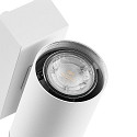 Deko-Light Foco para fachadas SHORELINE PRO GU10 ROUND UP&DOWN de 2 llamas, cil�ndrico, con portal�mpara GU10 IP65, blanco