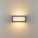 Deko-Light Luminaria de pared para exteriores RILONGO UP&DOWN E27 IP54, gris