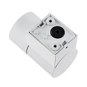 Deko-Light Foco para fachadas ACHERNAR DOWN de 1 llama, cil�ndrico, con portal�mpara GU10 IP65, blanco