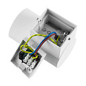 Deko-Light Foco para fachadas ACHERNAR DOWN de 1 llama, cil�ndrico, con portal�mpara GU10 IP65, blanco