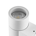 Deko-Light Foco para fachadas ACHERNAR DOWN de 1 llama, cil�ndrico, con portal�mpara GU10 IP65, blanco