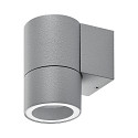 Foco para fachadas ACHERNAR DOWN de 1 llama, cil�ndrico, con portal�mpara GU10 IP65, gris claro