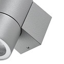 Deko-Light Foco para fachadas ACHERNAR DOWN de 1 llama, cil�ndrico, con portal�mpara GU10 IP65, gris claro
