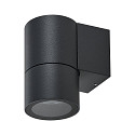 Foco para fachadas ACHERNAR DOWN de 1 llama, cil�ndrico, con portal�mpara GU10 IP65, plomo oscuro